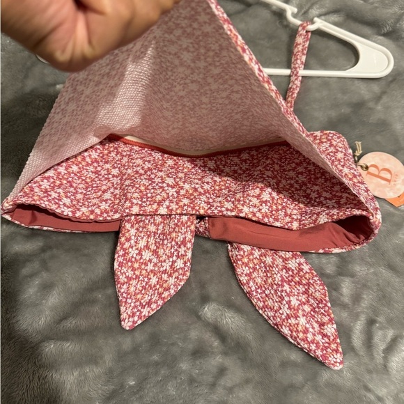 Bswim 2 ways to wear Red Floral Bikini Set - Picture 5 of 7